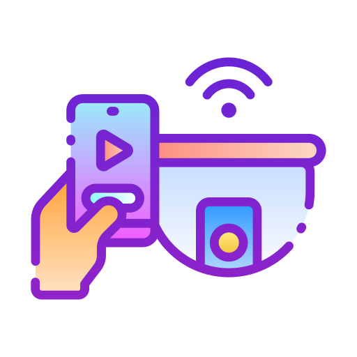 cámara de seguridad icono gratis