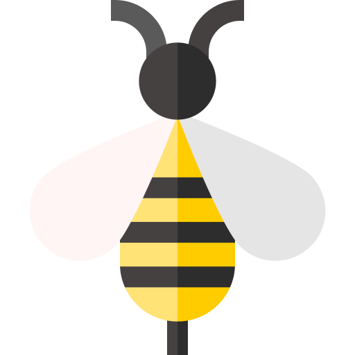 Bee Basic Straight Flat icon