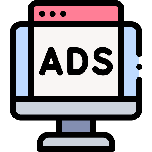 광고 무료 아이콘