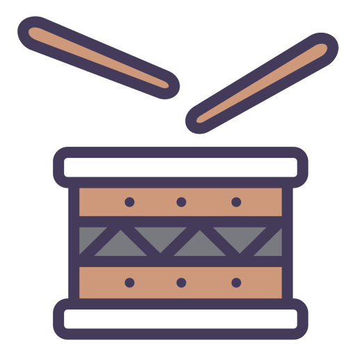 Drum free icon Drum free icon