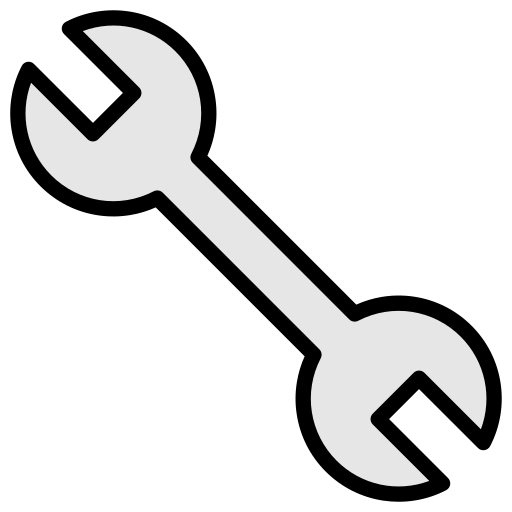 llave inglesa icono gratis