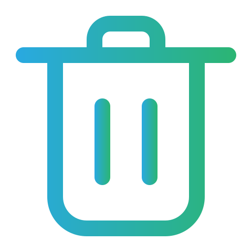 Trash free icon Trash free icon