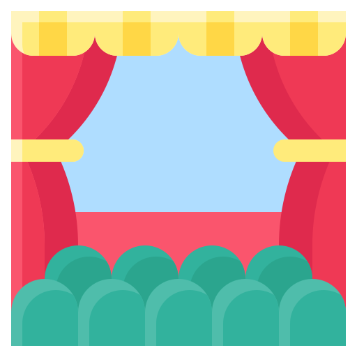 teatro grátis ícone teatro grátis ícone