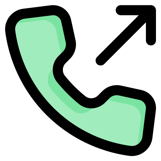 Outgoing call - free icon