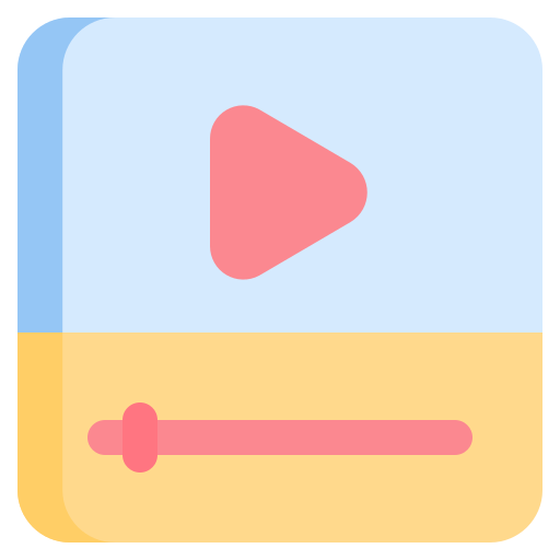 reproductor multimedia icono gratis