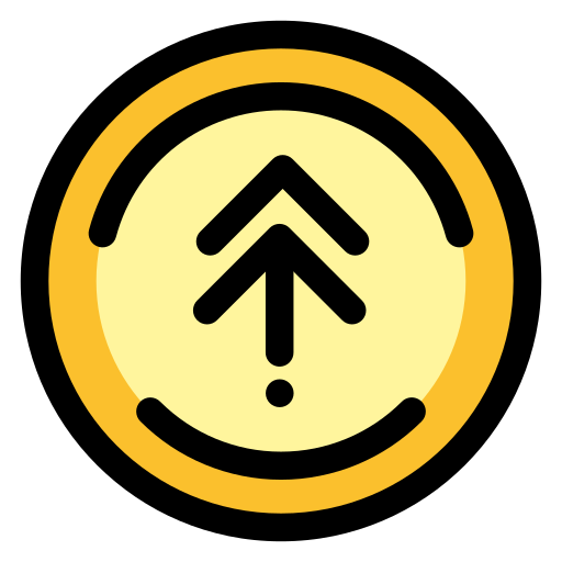 Up arrow free icon