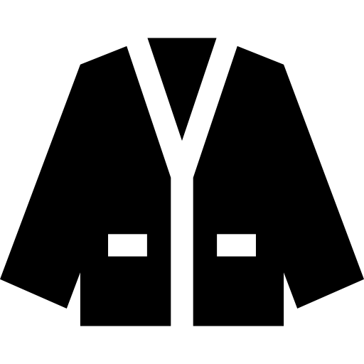 Housecoat Basic Straight Filled icon