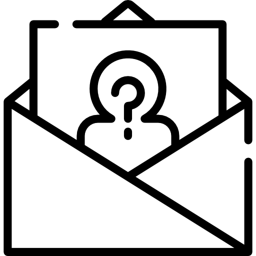 correo no deseado icono gratis