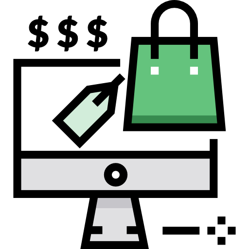 Онлайн магазин бесплатно иконка Онлайн магазин бесплатно иконка