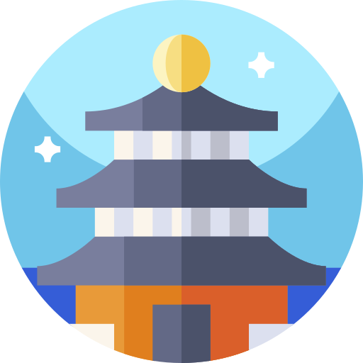templo del cielo icono gratis