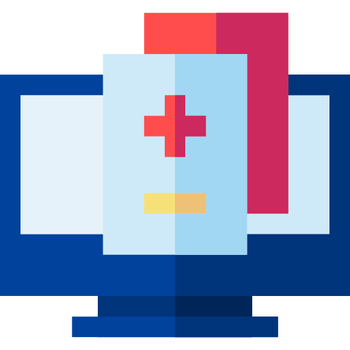 historial médico icono gratis