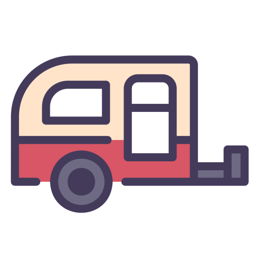 Caravan Generic Outline Color icon