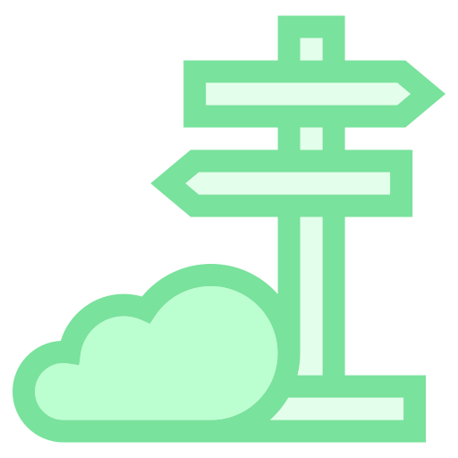 Direction free icon Direction free icon