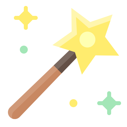 Magic wand Generic Flat icon