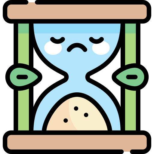 reloj de arena icono gratis