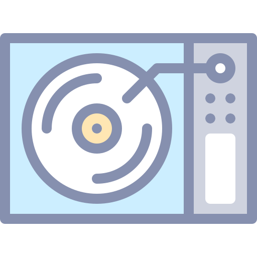 Turntable free icon
