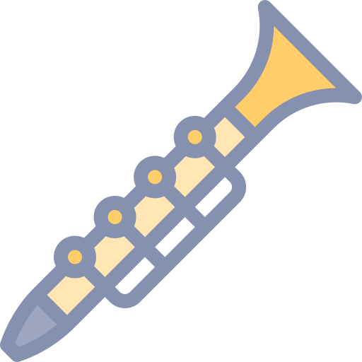 clarinete icono gratis