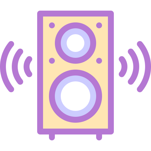 altavoz icono gratis