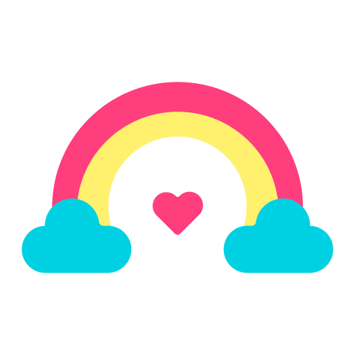 arco iris icono gratis