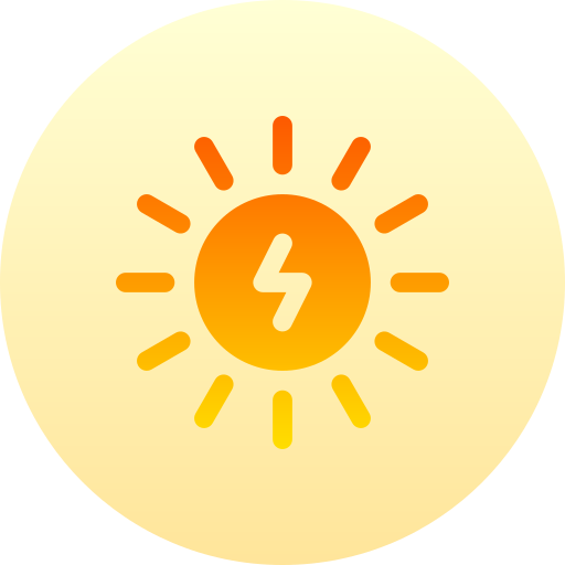energia solar grátis ícone energia solar grátis ícone