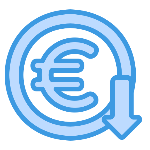 euro icono gratis