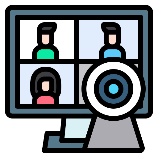 video conference camera icon