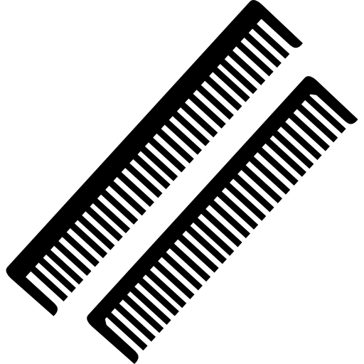 Пара гребешков бесплатно иконка