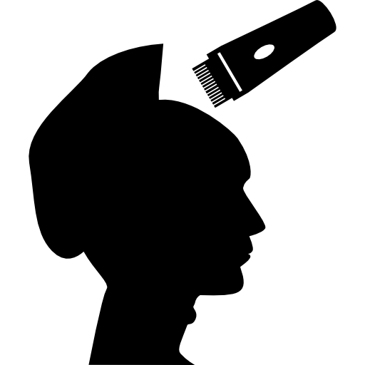 head silhouette icon png