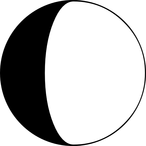 Moon Phase Symbol Icon