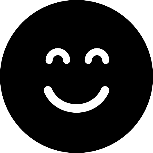 Design PNG E SVG De Rosto De Emoticon De Sorriso Simples Para