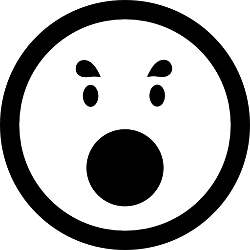 surprise face clipart