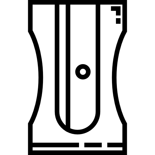 sacapuntas icono gratis