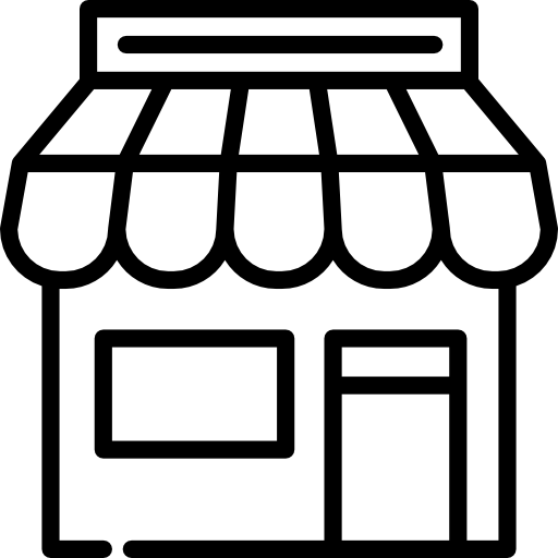 Online shop free icon