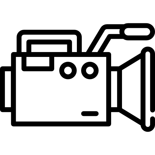 camara de video icono gratis