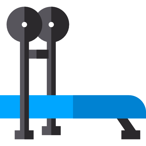 Bench press free icon