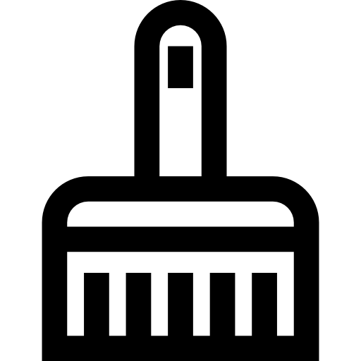 cepillo icono gratis