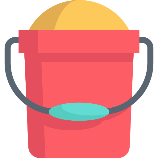 Bucket Special Flat icon