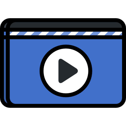 reproductor de video icono gratis