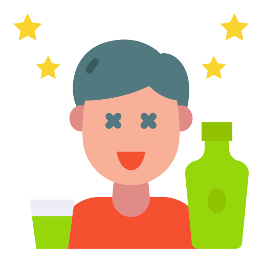 alcoholismo icono gratis