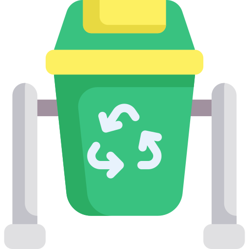 papelera de reciclaje icono gratis