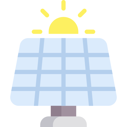 panel solar icono gratis