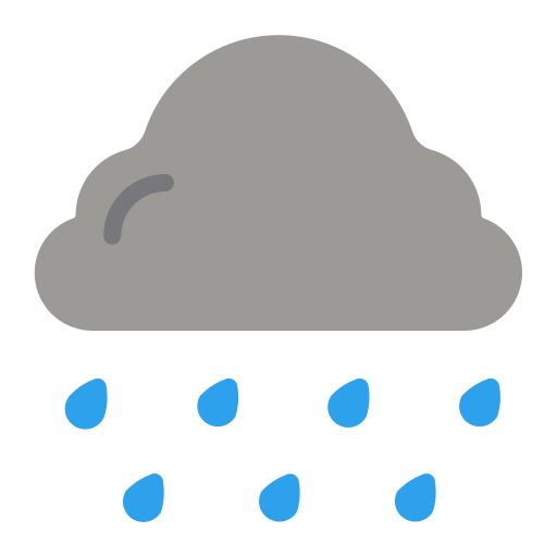 Heavy rain Generic Flat icon