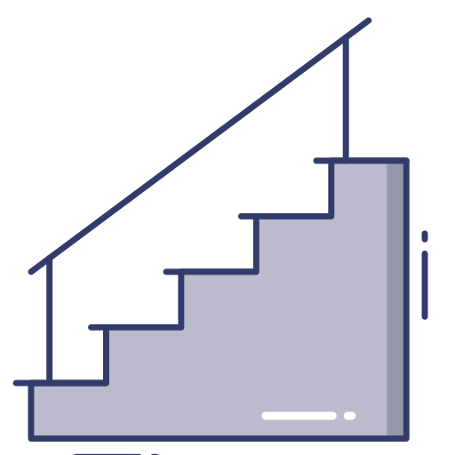 escalera icono gratis