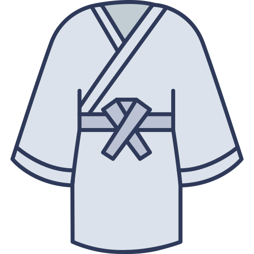 Kimono Dinosoft Lineal Color icon