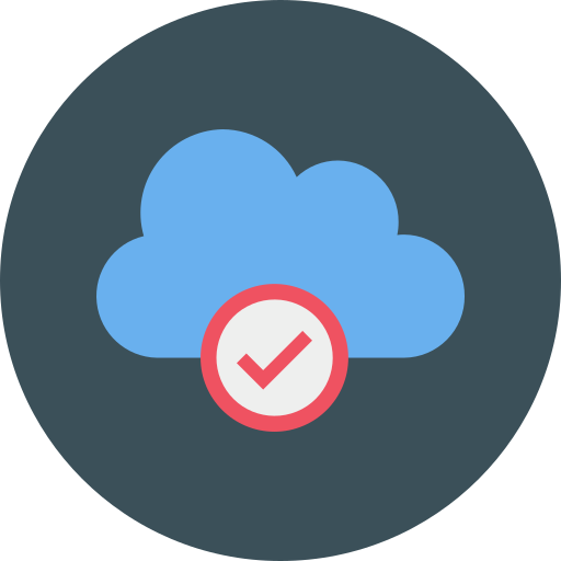 datos en la nube icono gratis
