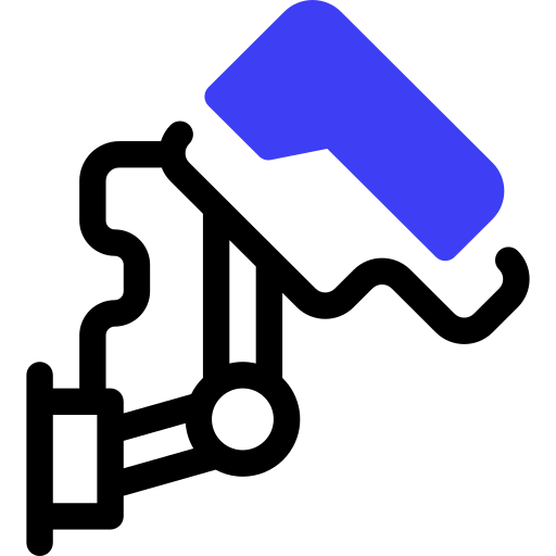 circuito cerrado de televisión icono gratis