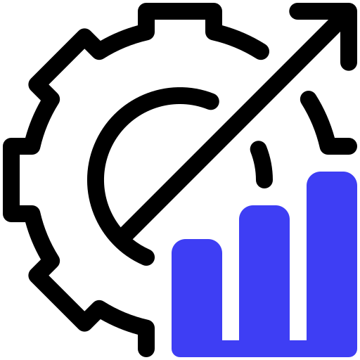 gráfico de crecimiento icono gratis