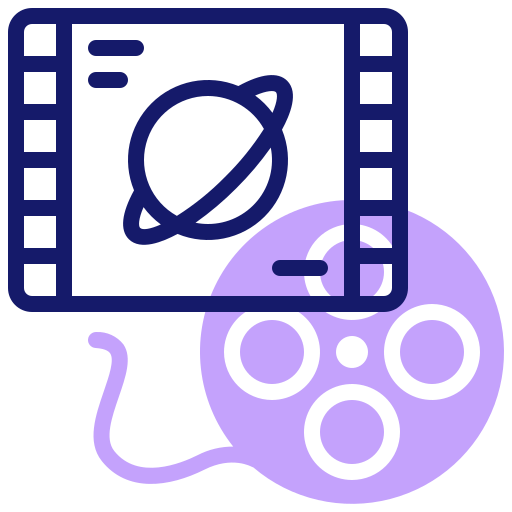 película icono gratis