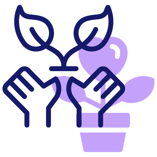 salvar plantas icono gratis