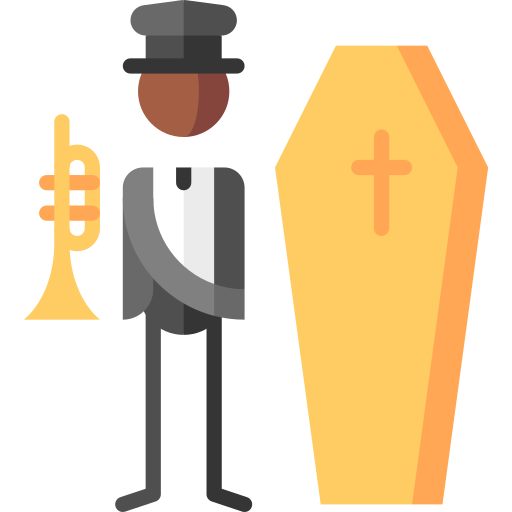 Jazz funeral free icon